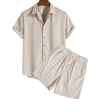 Julian - Elegante Blouse+shorts set